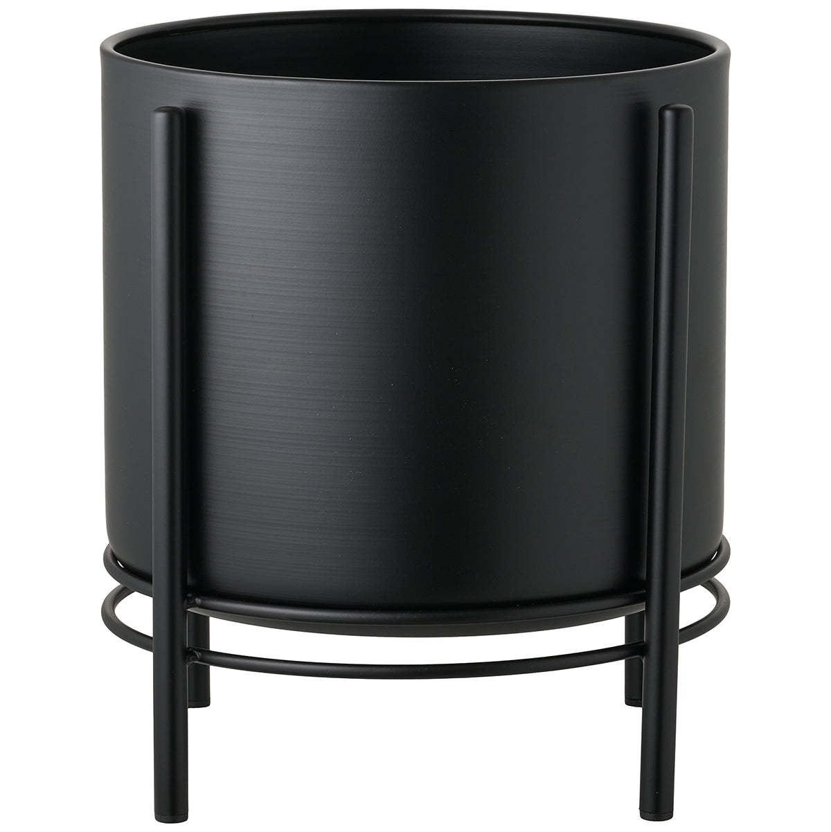 Zoe Black Flowerpots (2/Set)