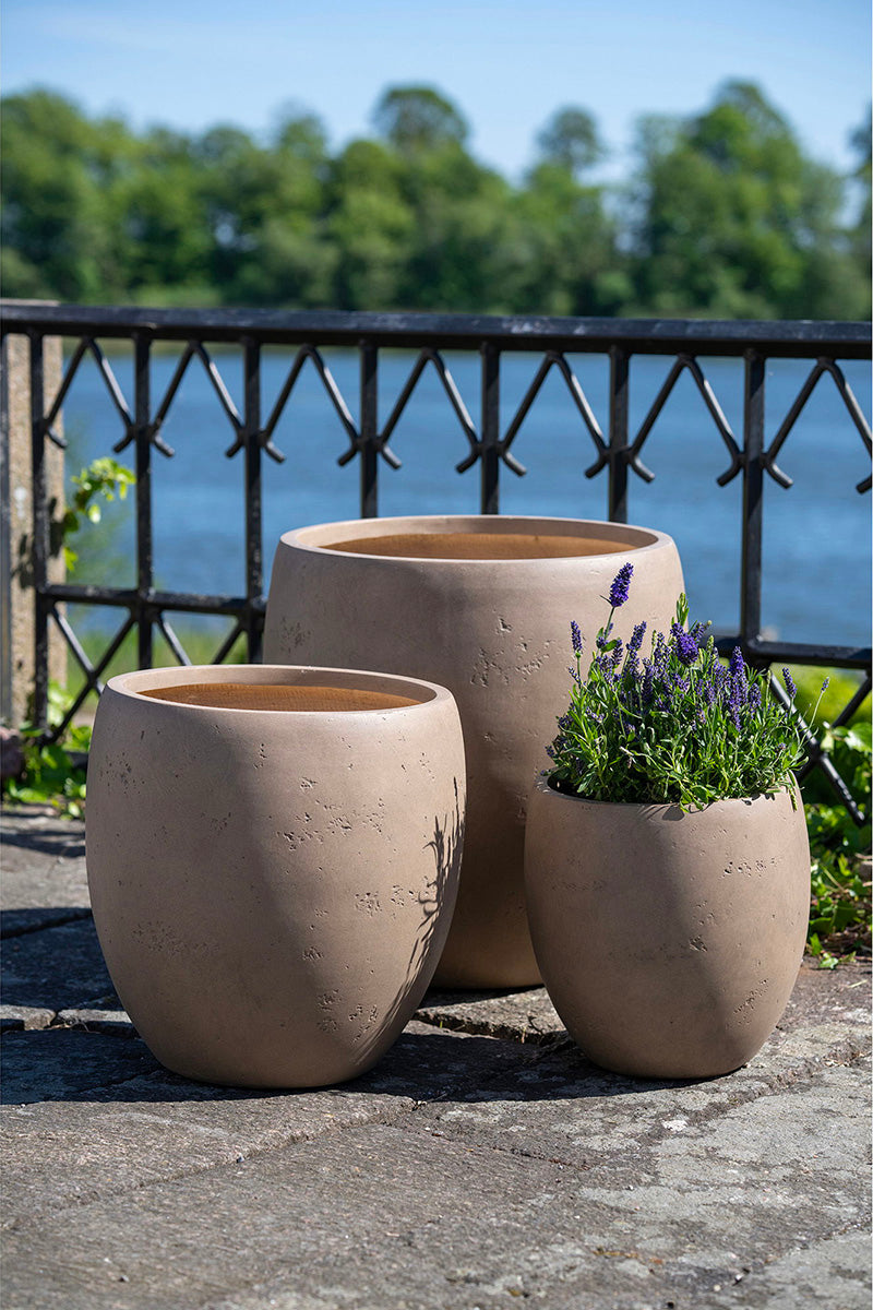 Beckley Brown Planter (3/Set) - WOO .Design