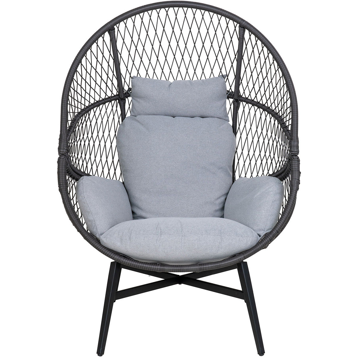 Rosario Black Lounge Chair - WOO .Design