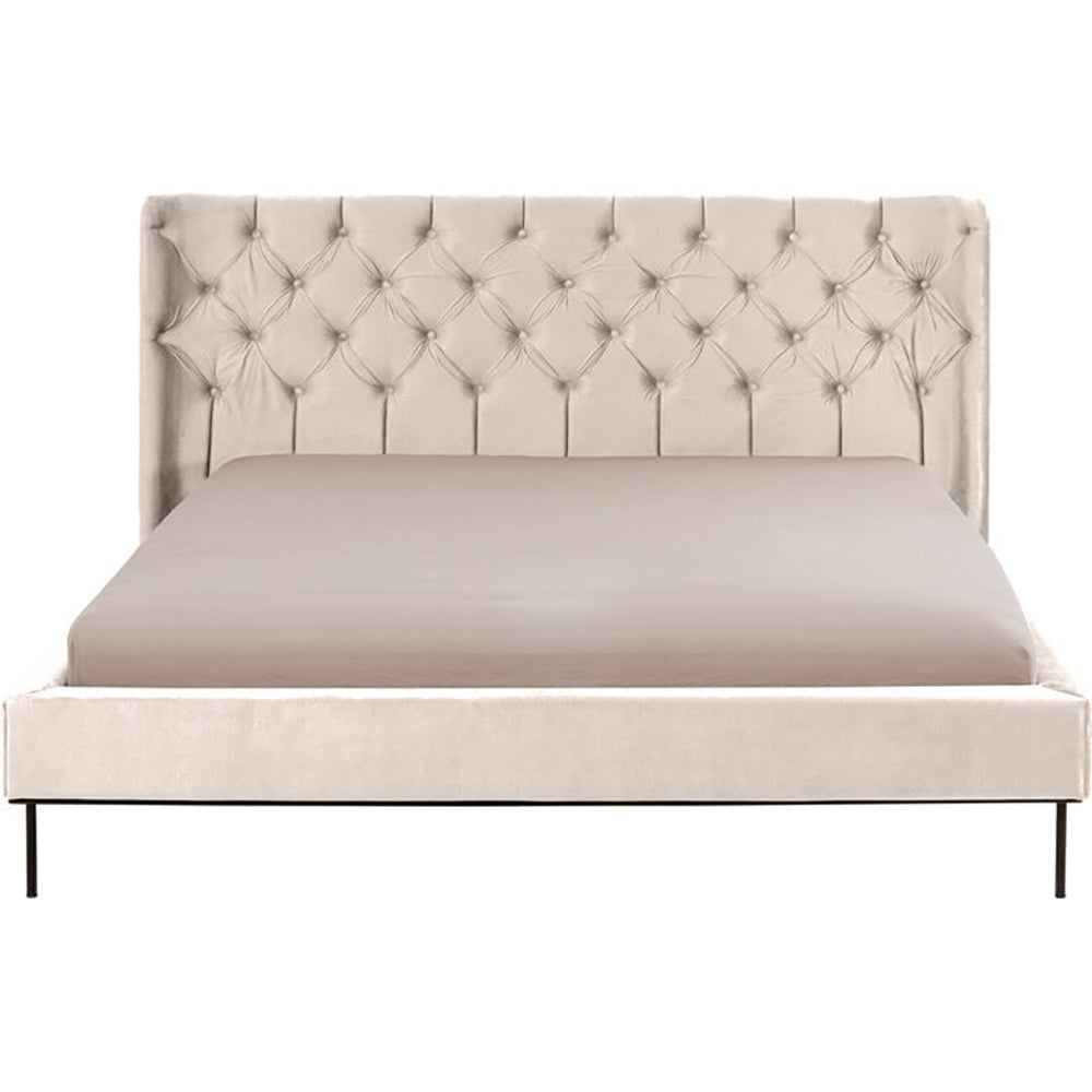 Audrey Velvet Bed