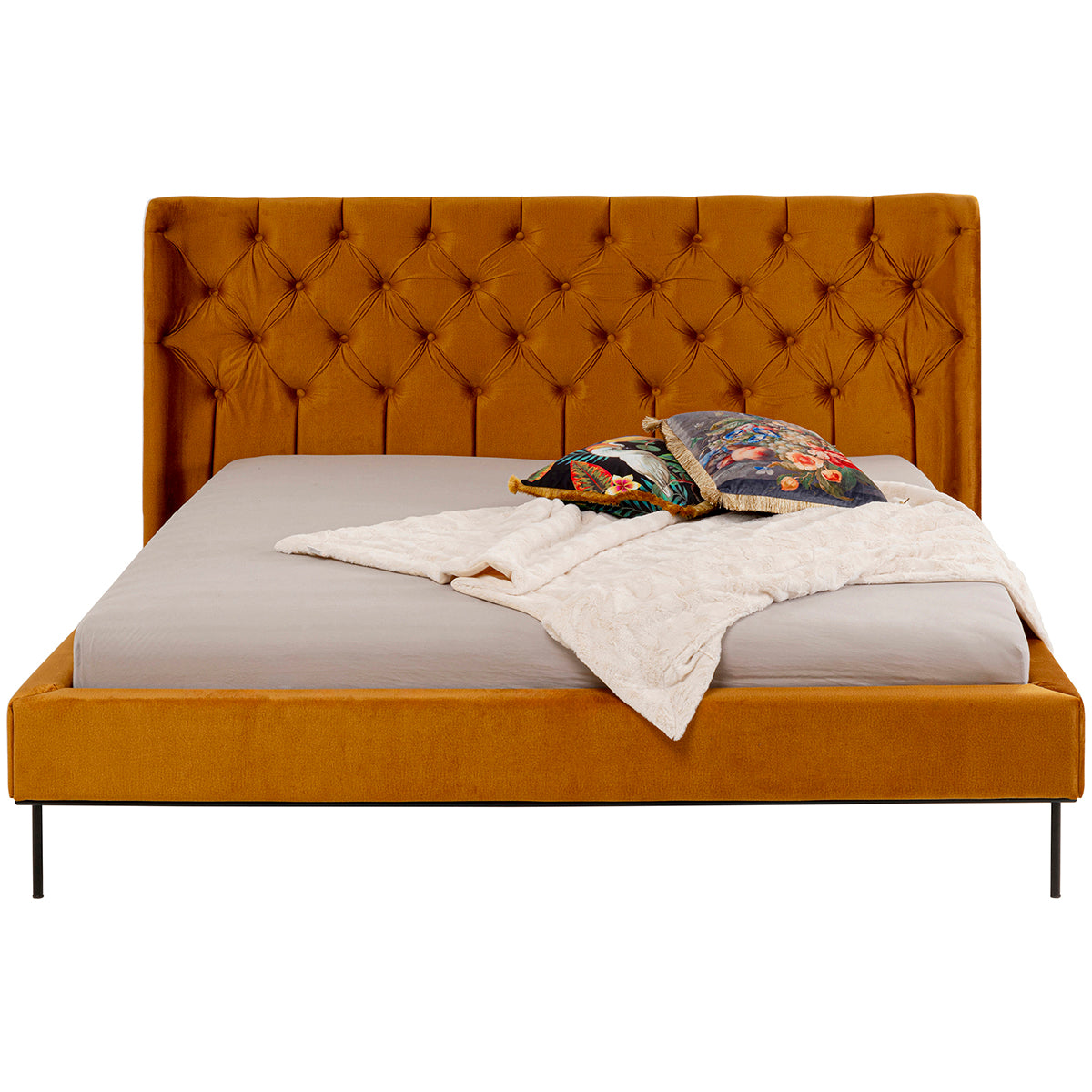 Audrey Velvet Bed