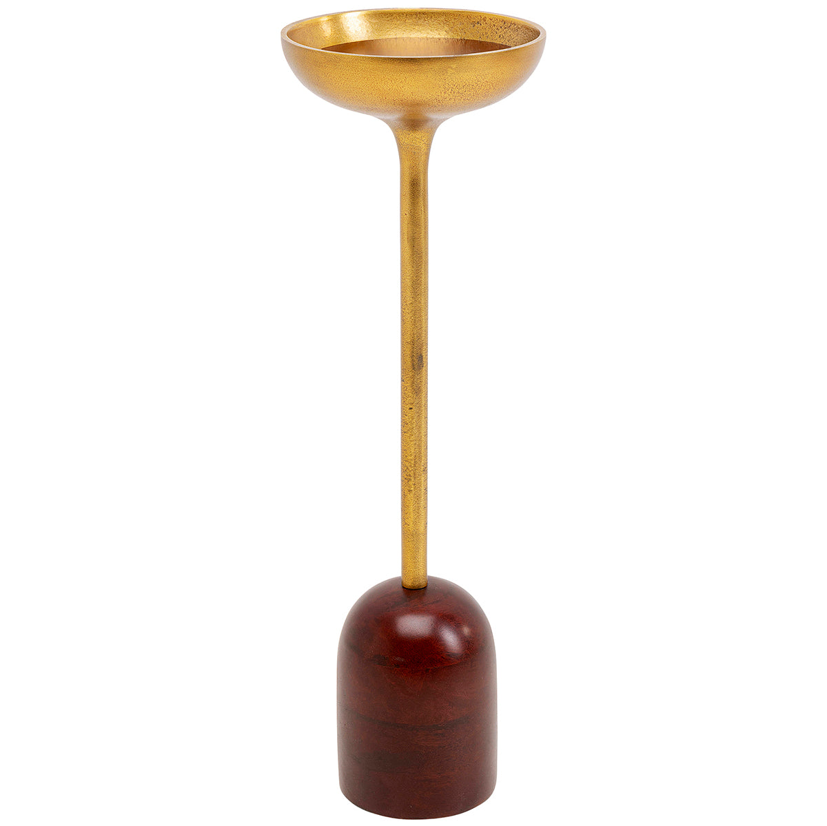 Bibo Brown/Gold Side Table