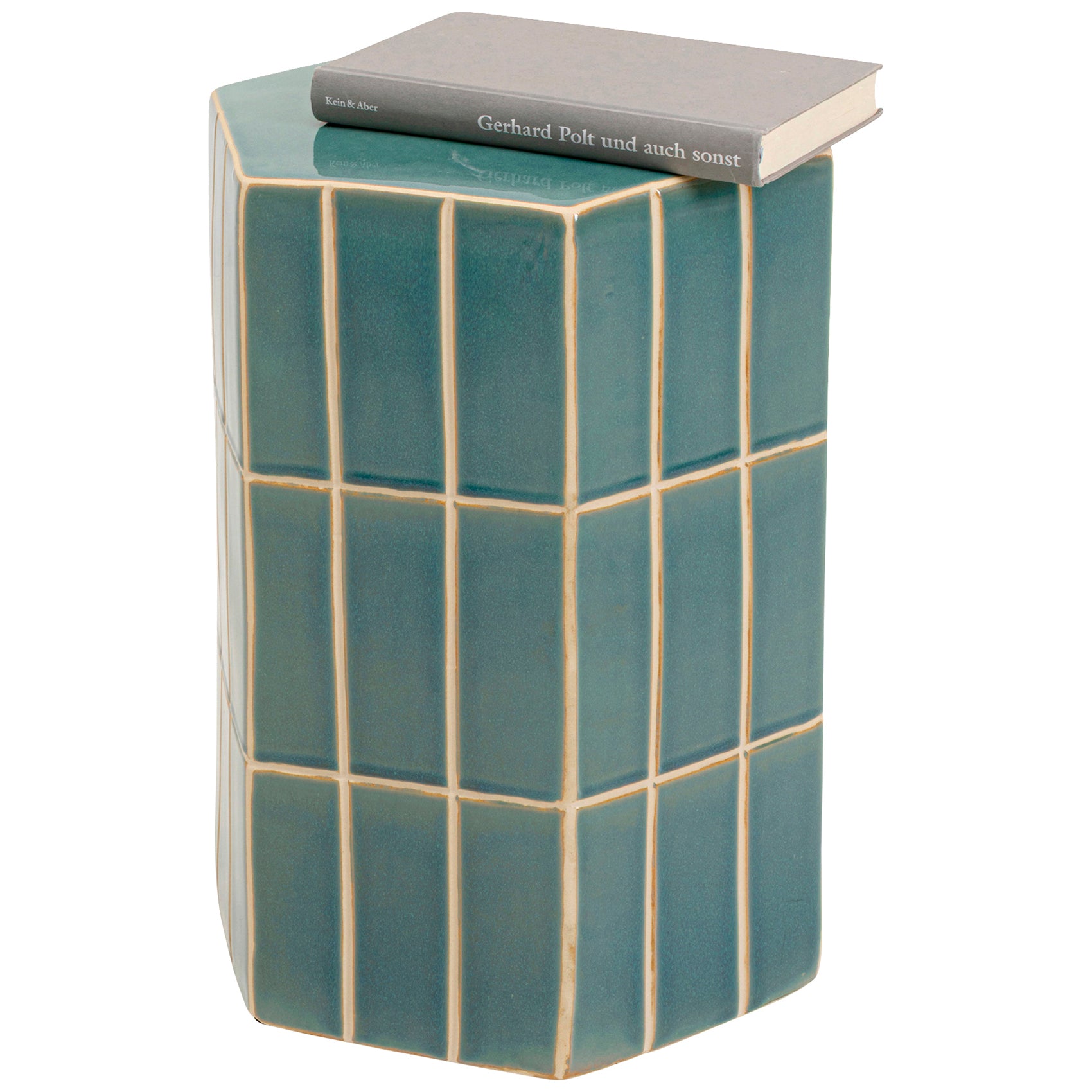 Bliss Tile Blue Side Table