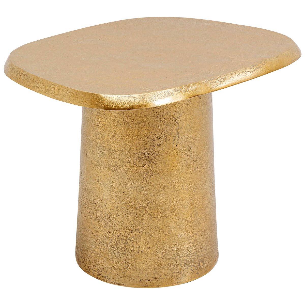 Bossy Gold Organic Side Table