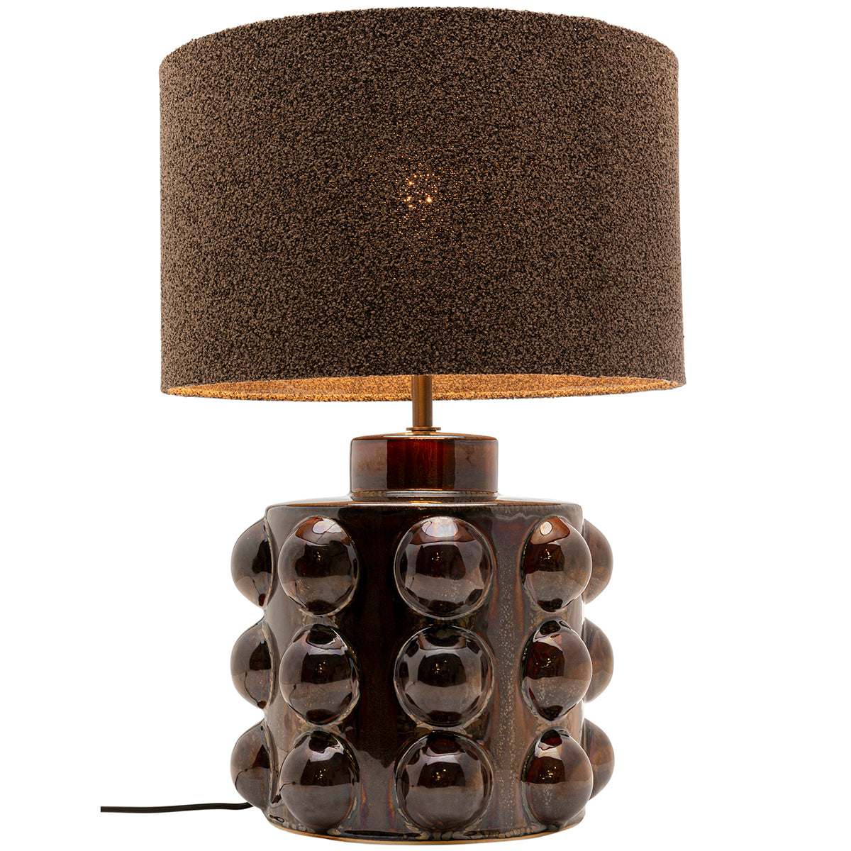 Calamaro Brown Table Lamp