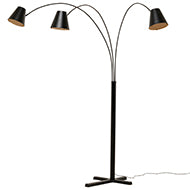 Cappellino Black Matt Floor Lamp