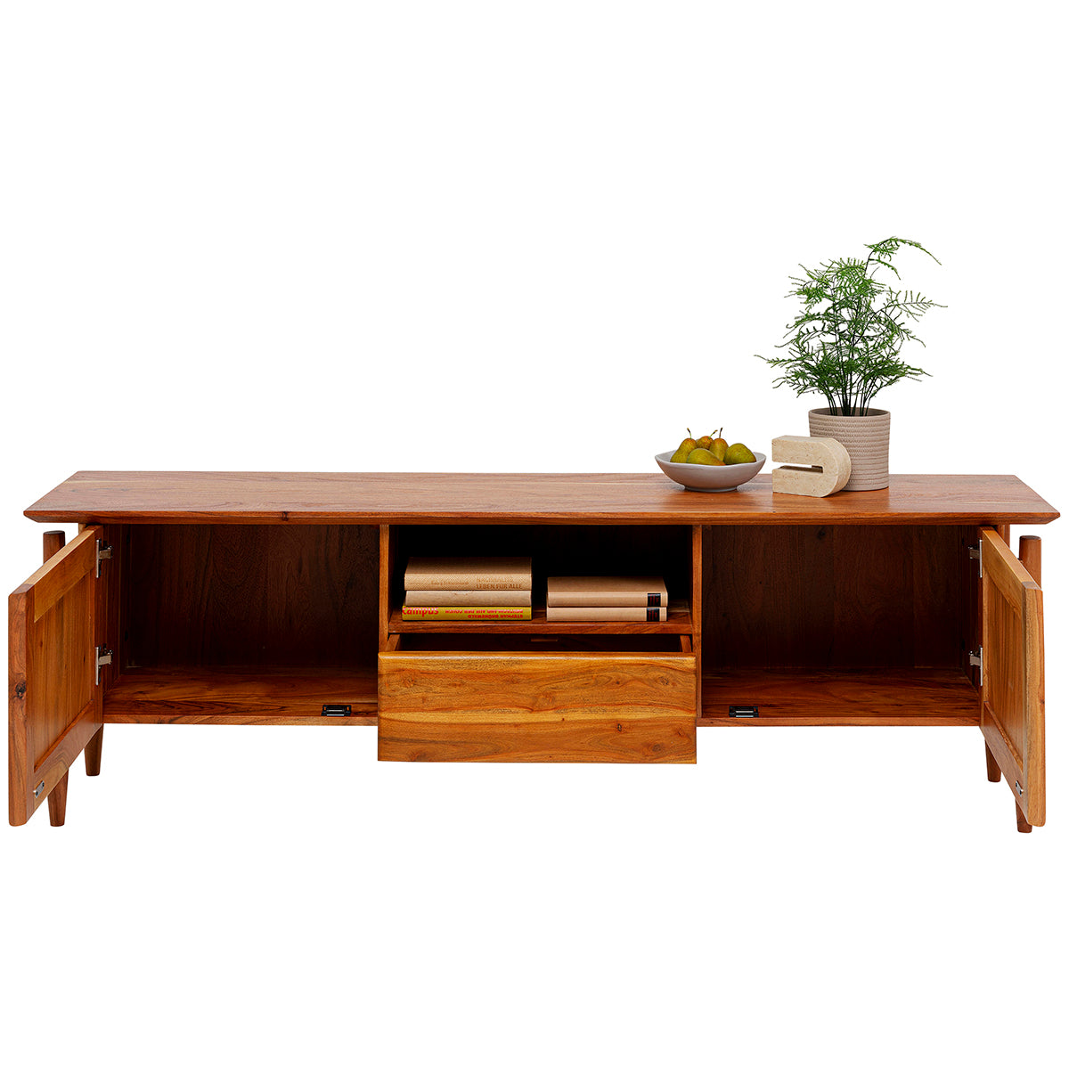 Denver Acacia Wood Lowboard