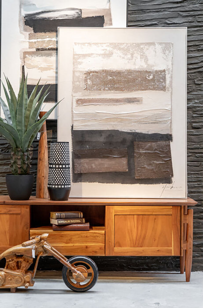 Denver Acacia Wood Lowboard