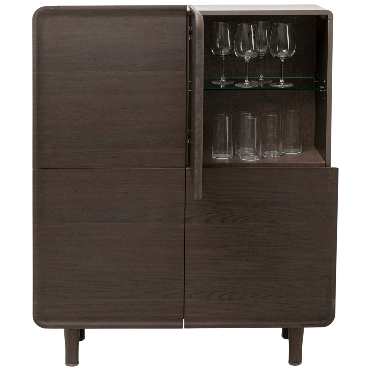 Divine Brown Highboard
