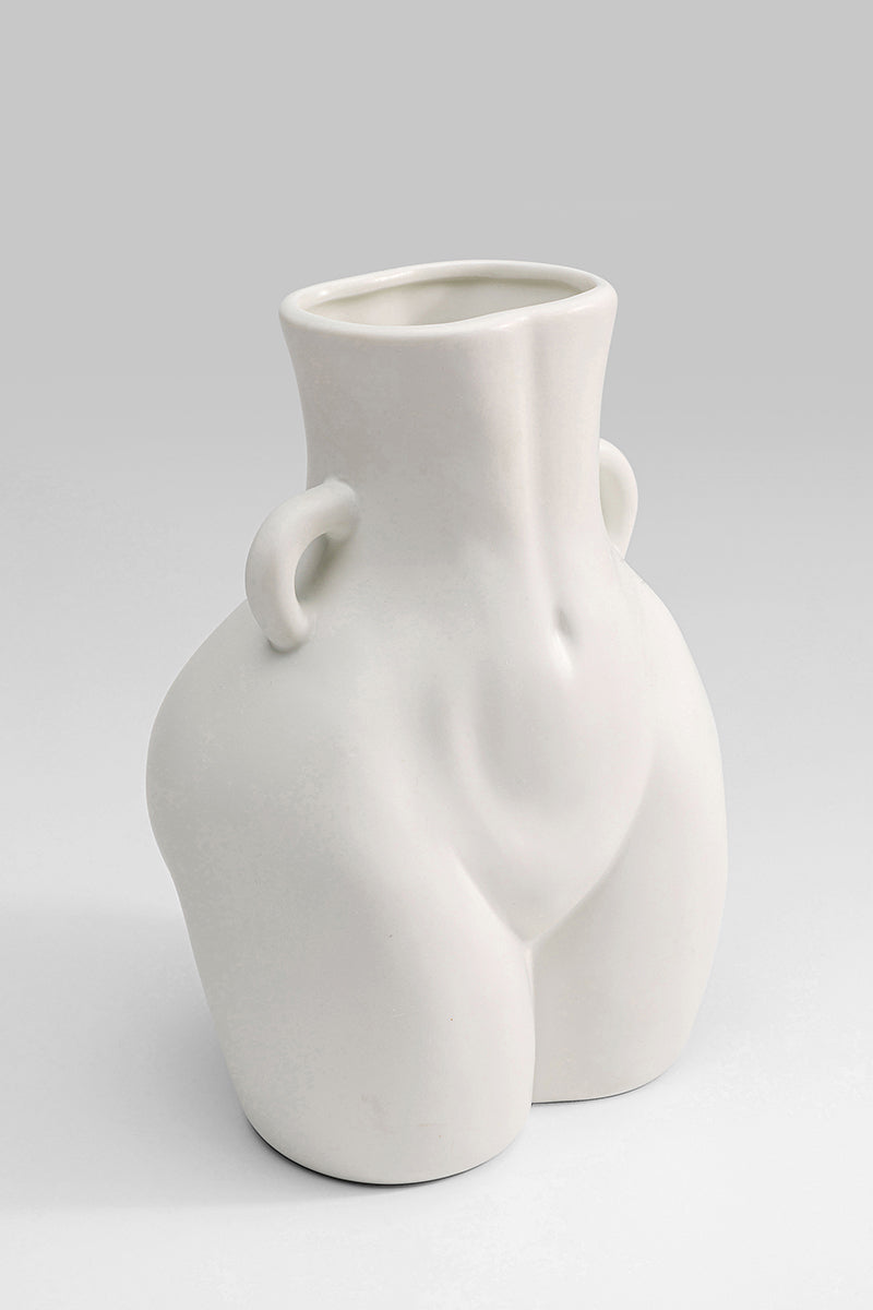 Donna White Vase