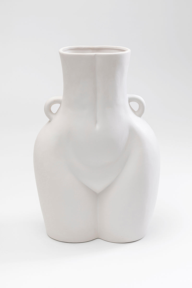 Donna White Vase