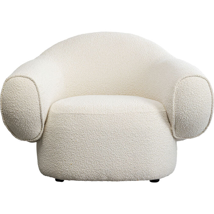 Dreamy Cream Boucle Armchair - WOO .Design