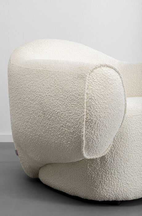 Dreamy Cream Boucle Armchair - WOO .Design