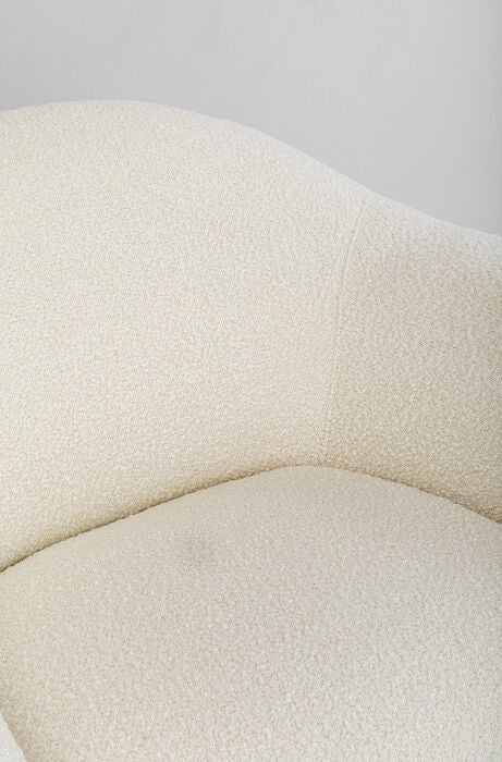 Dreamy Cream Boucle Armchair - WOO .Design