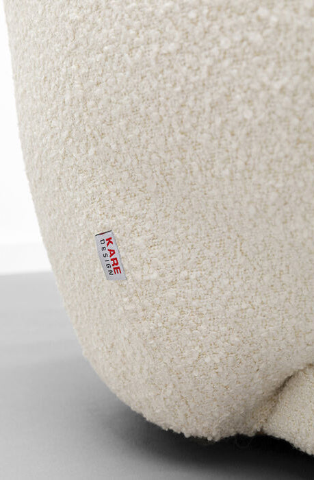 Dreamy Cream Boucle Armchair - WOO .Design