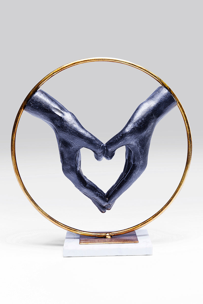 Elements Heart Hand Deco Object