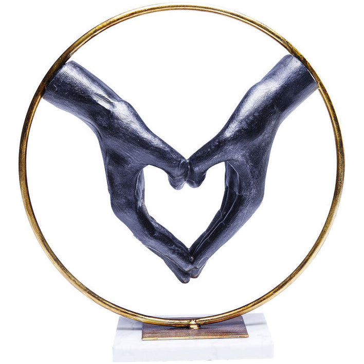 Elements Heart Hand Deco Object