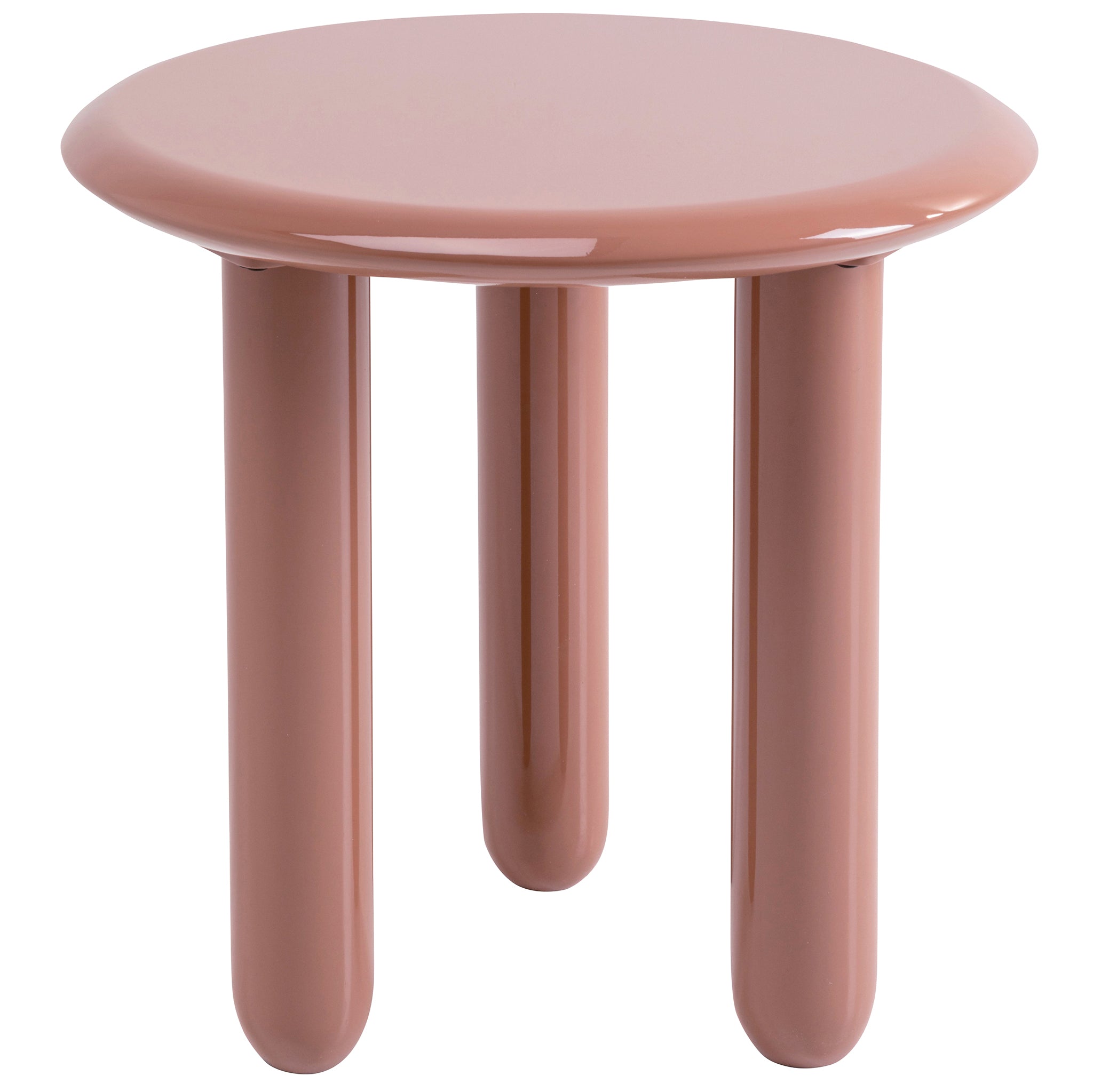 Eliano Mocha Brown Side Table