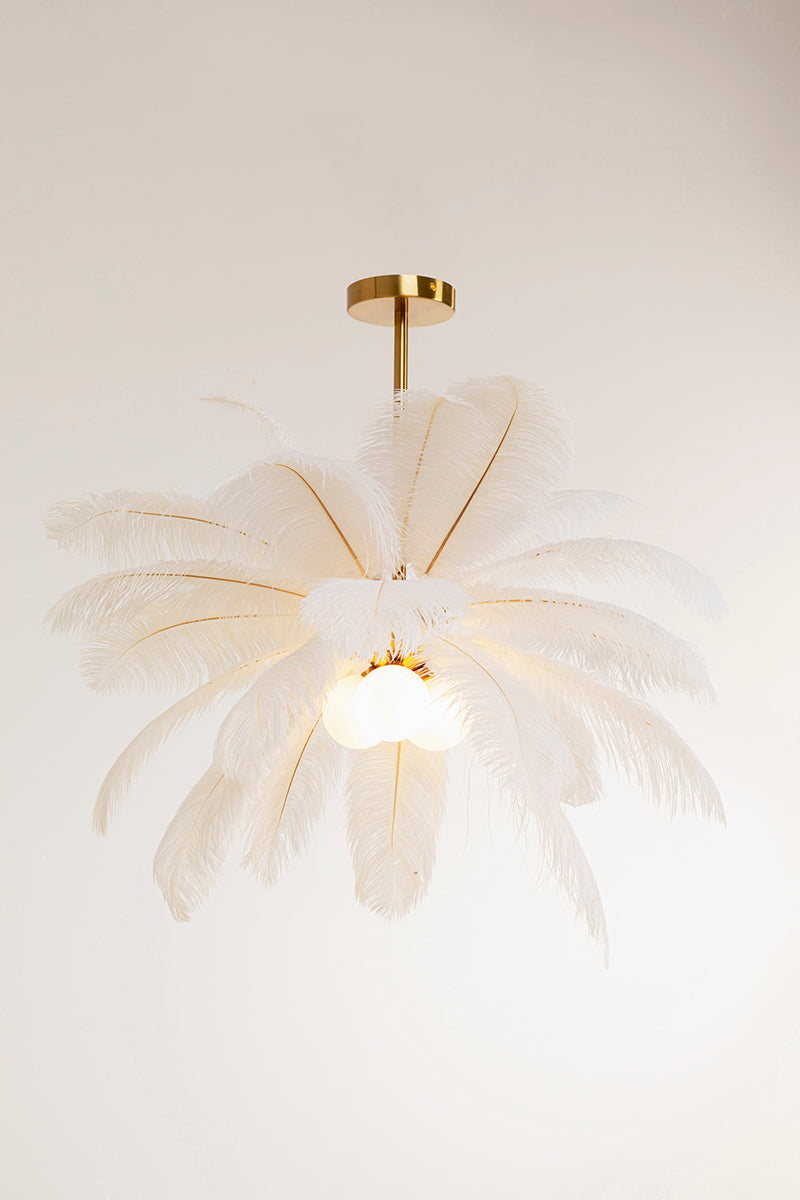 Feather Palm Pendant Lamp