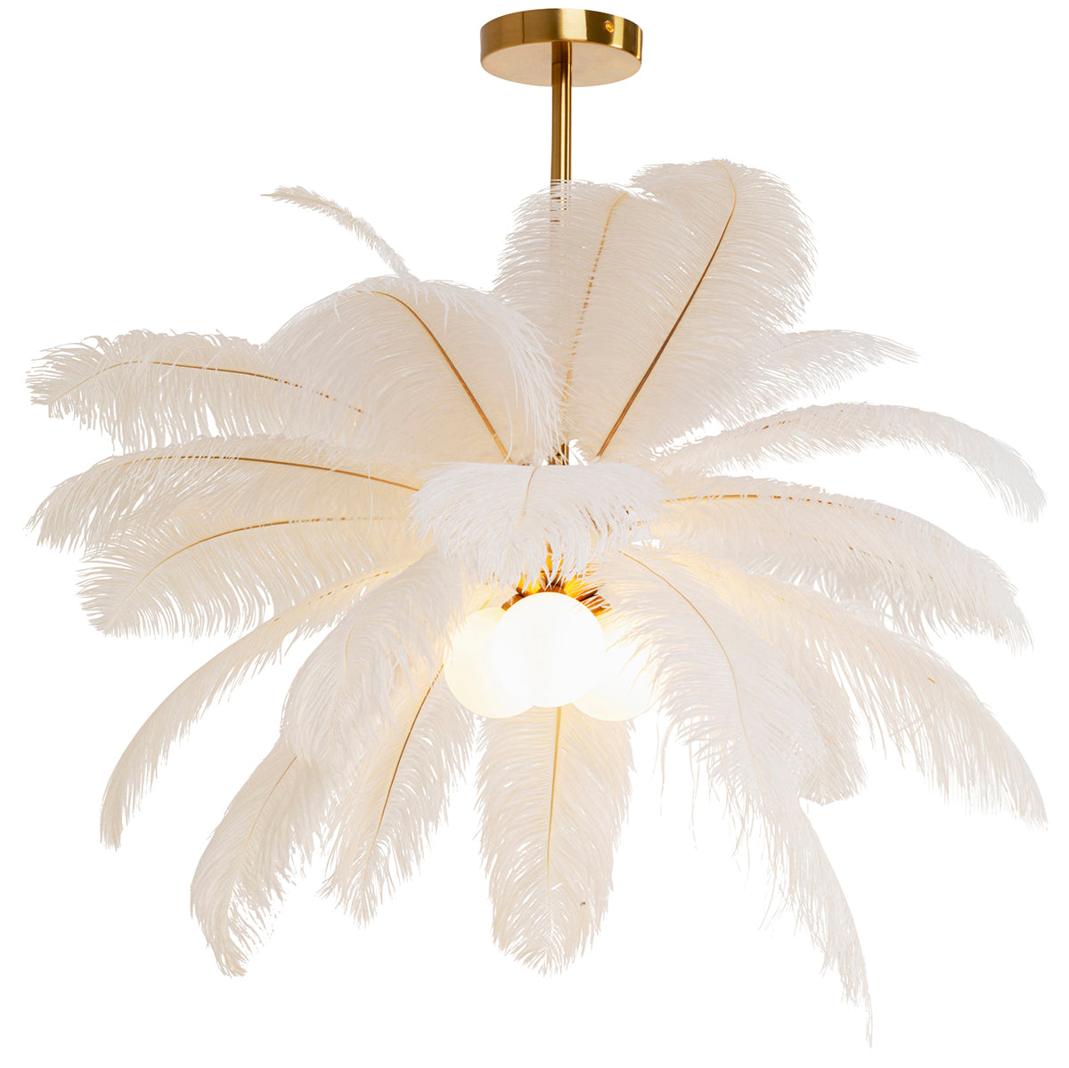 Feather Palm Pendant Lamp