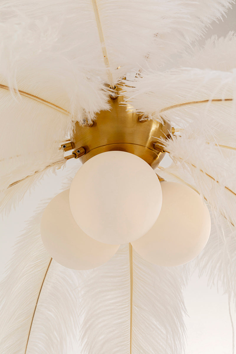 Feather Palm Pendant Lamp