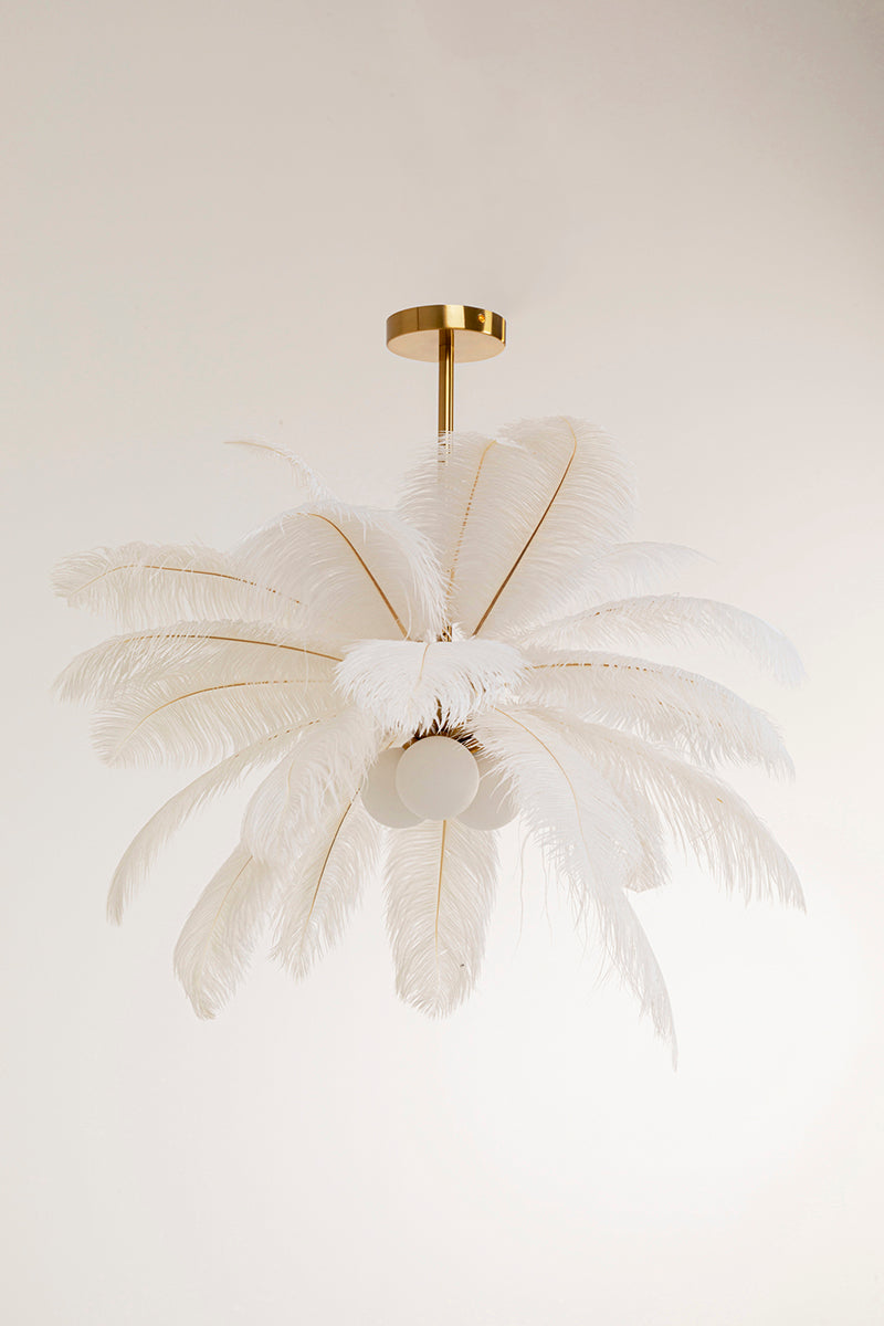 Feather Palm Pendant Lamp