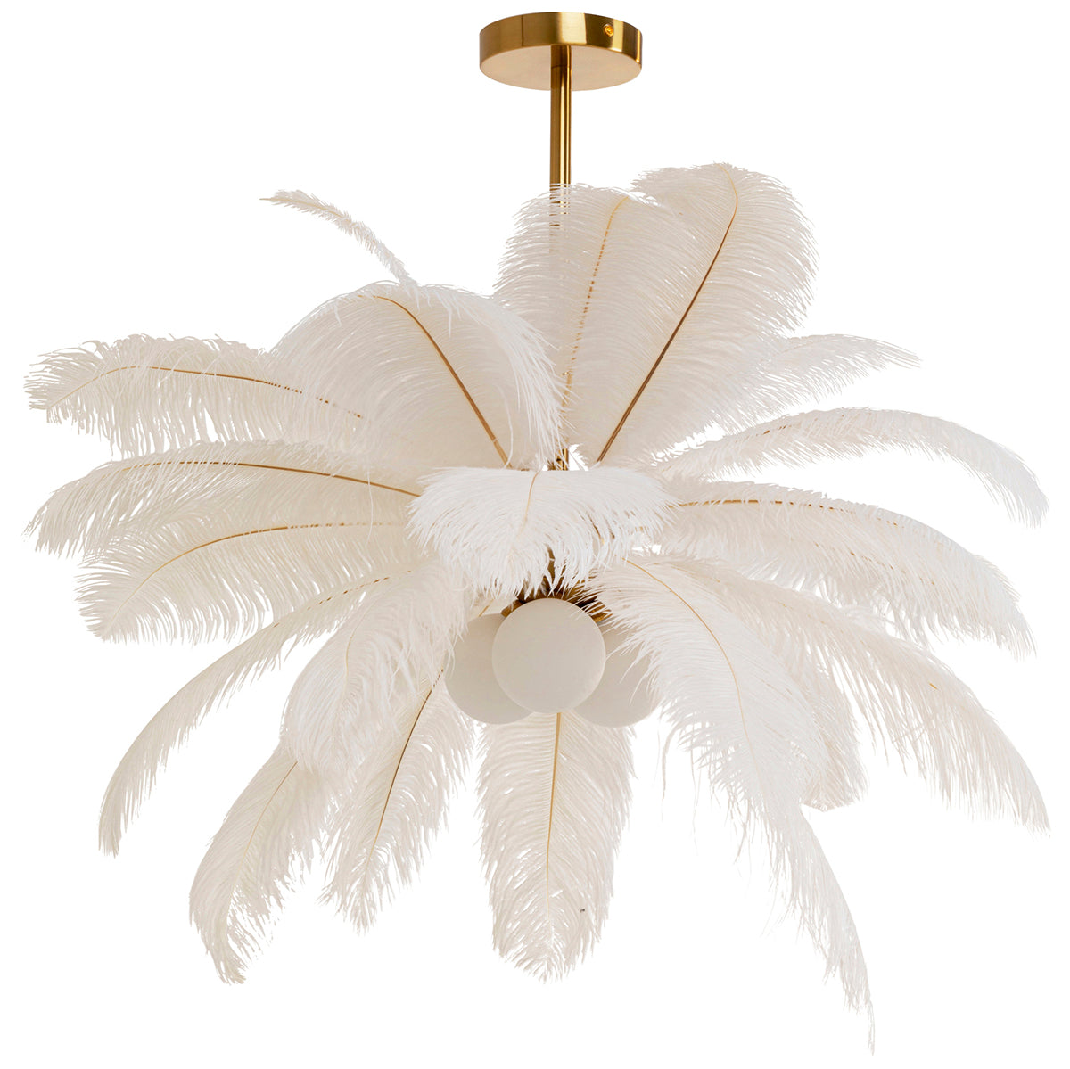 Feather Palm Pendant Lamp