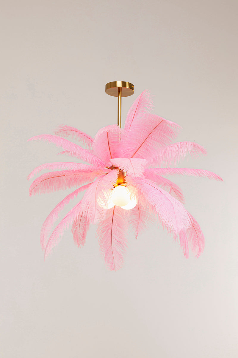 Feather Palm Pendant Lamp