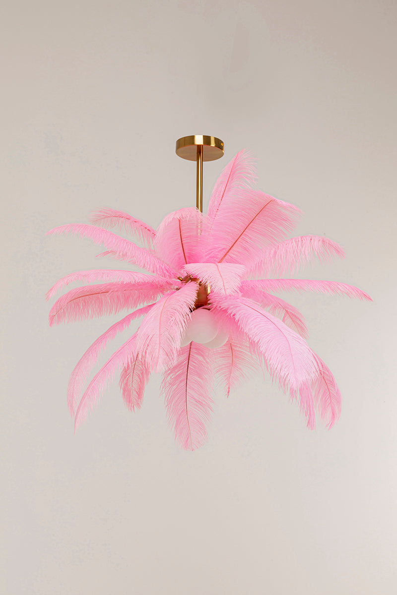 Feather Palm Pendant Lamp