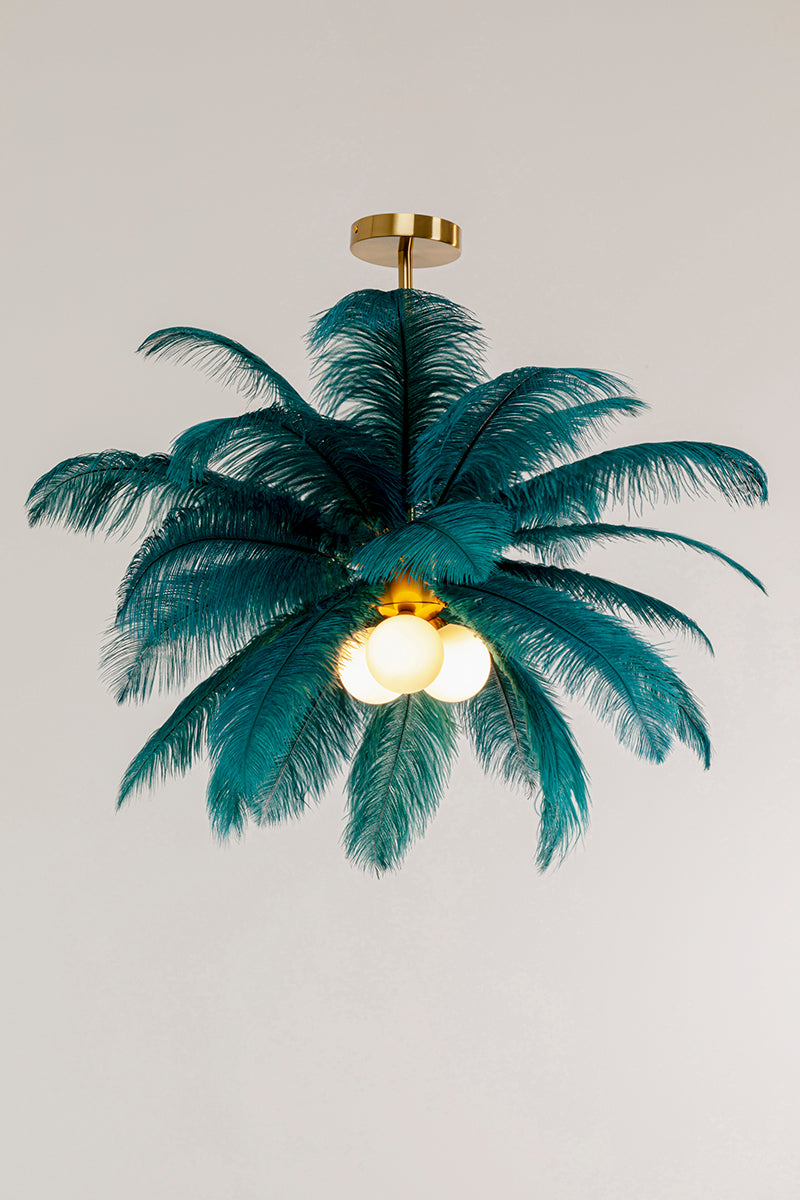 Feather Palm Pendant Lamp