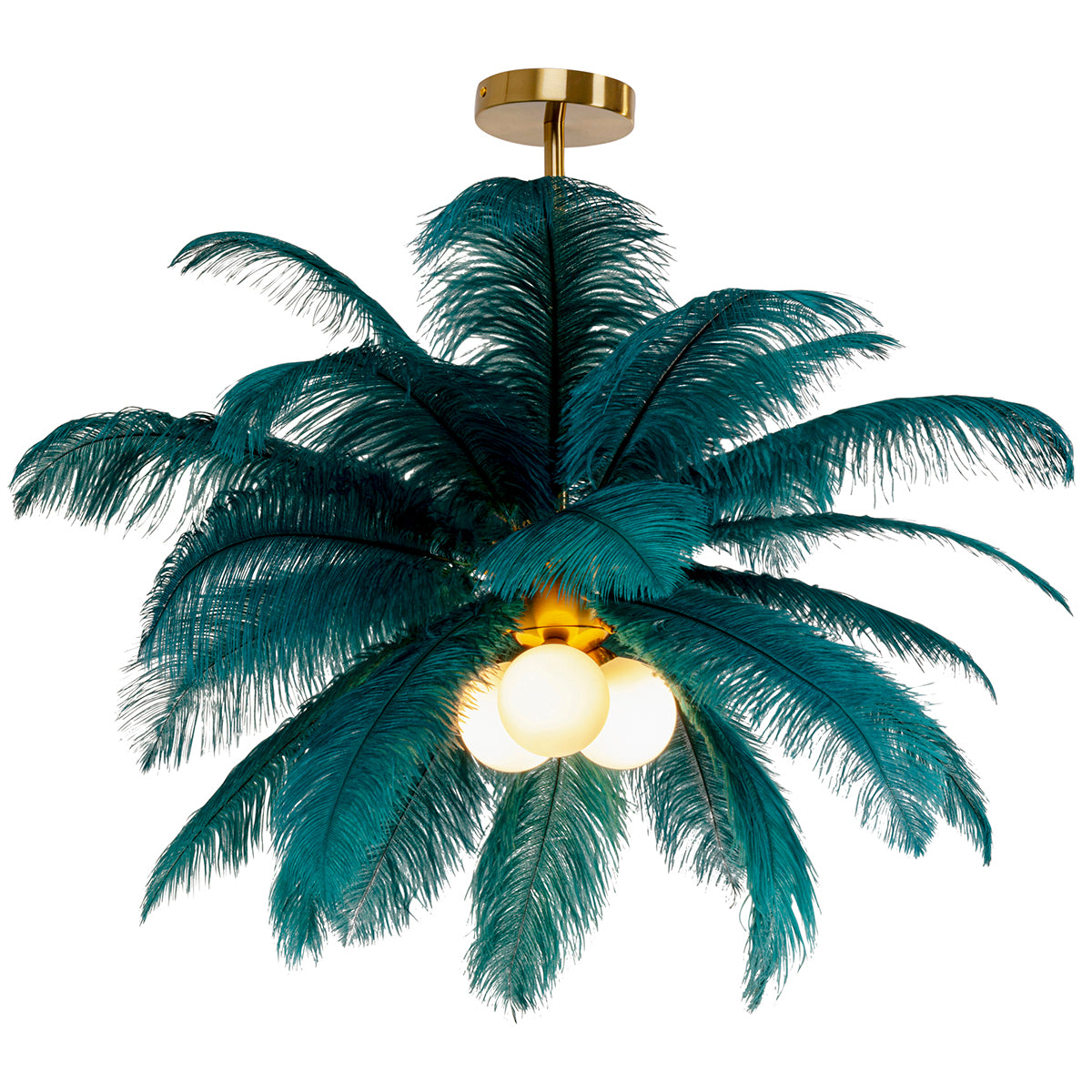 Feather Palm Pendant Lamp