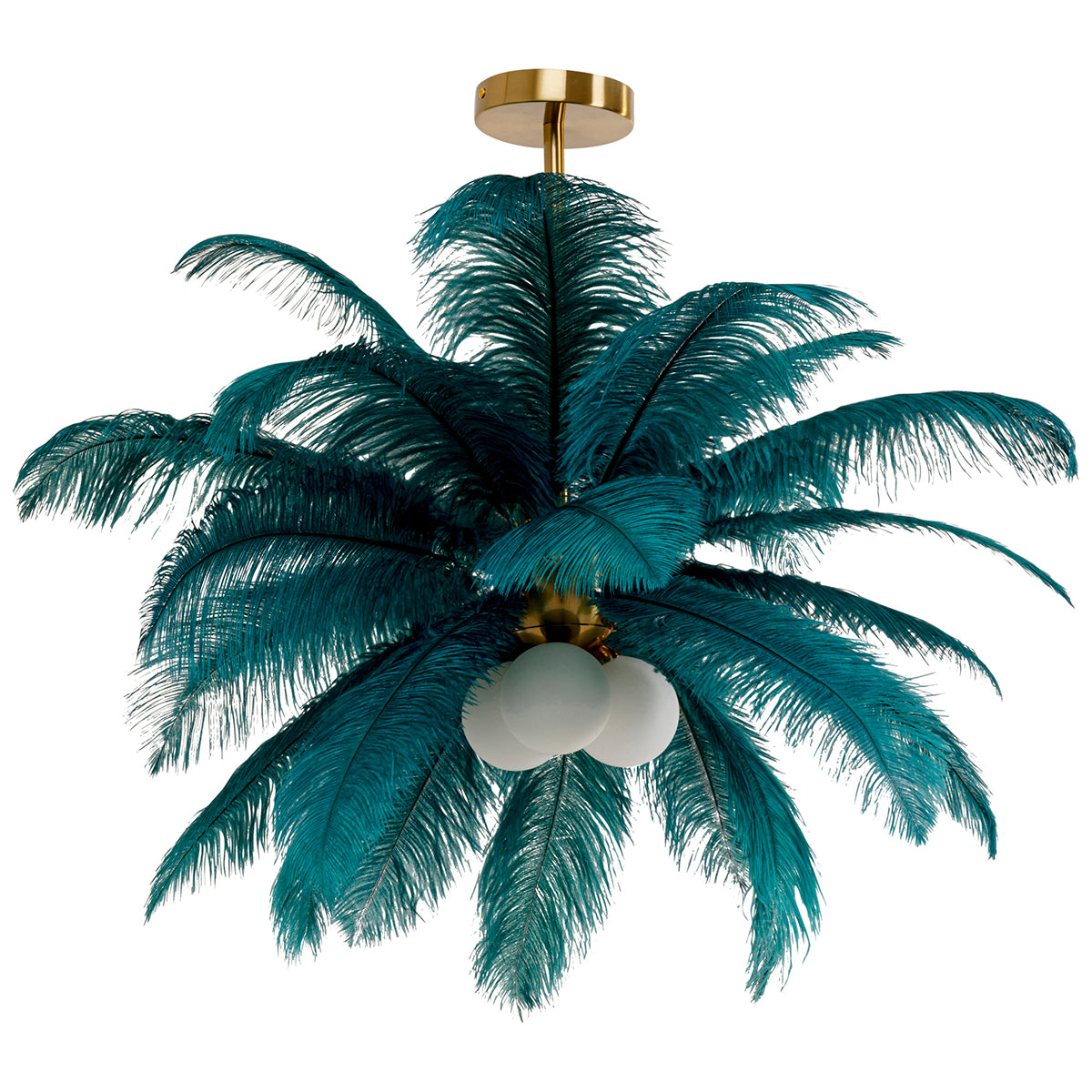 Feather Palm Pendant Lamp