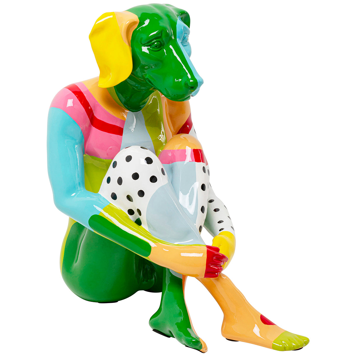 Dog Marc Multicolour Deco Figurine