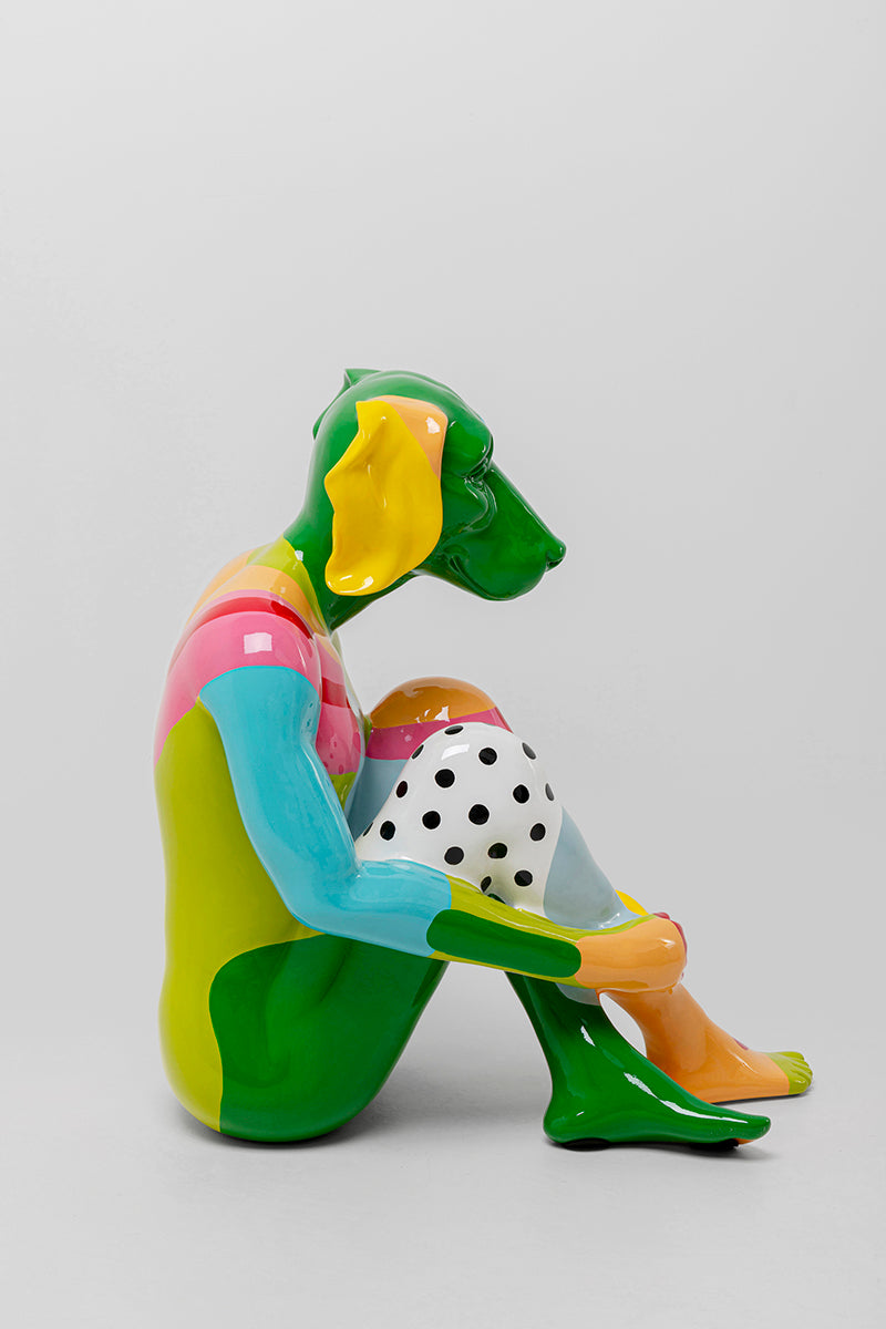 Dog Marc Multicolour Deco Figurine