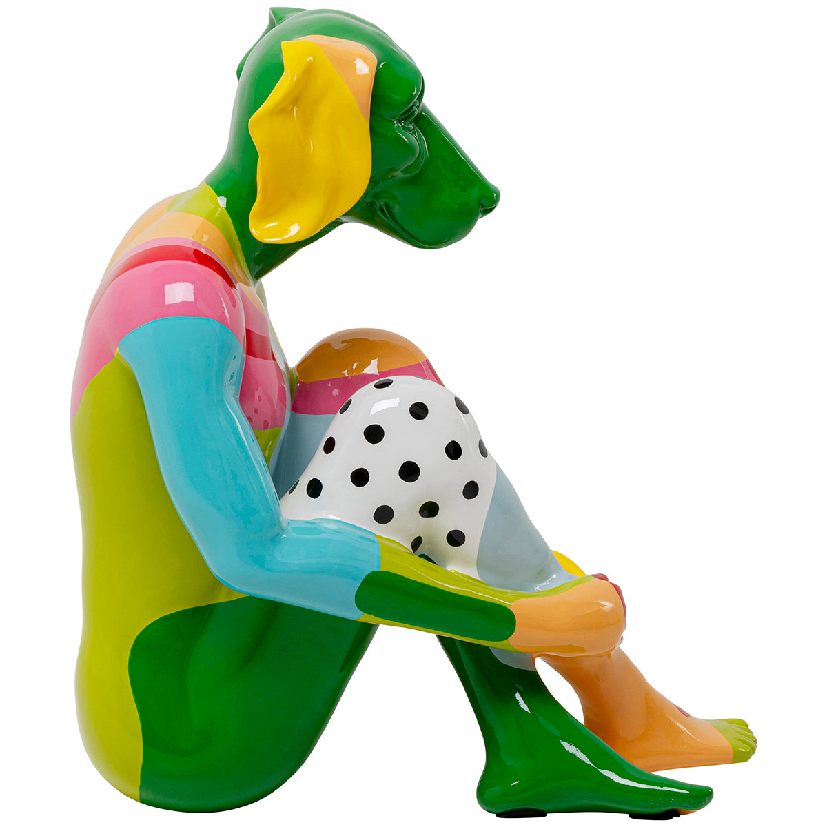 Dog Marc Multicolour Deco Figurine