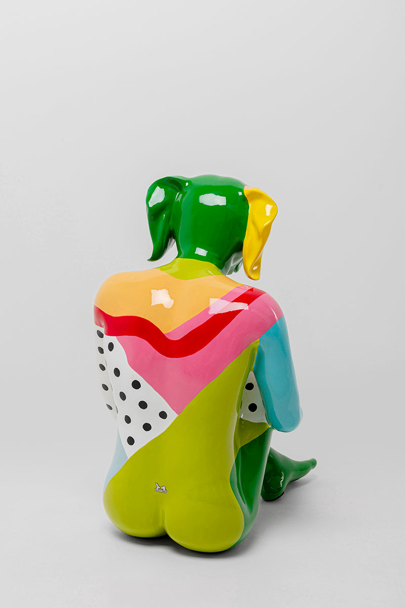 Dog Marc Multicolour Deco Figurine