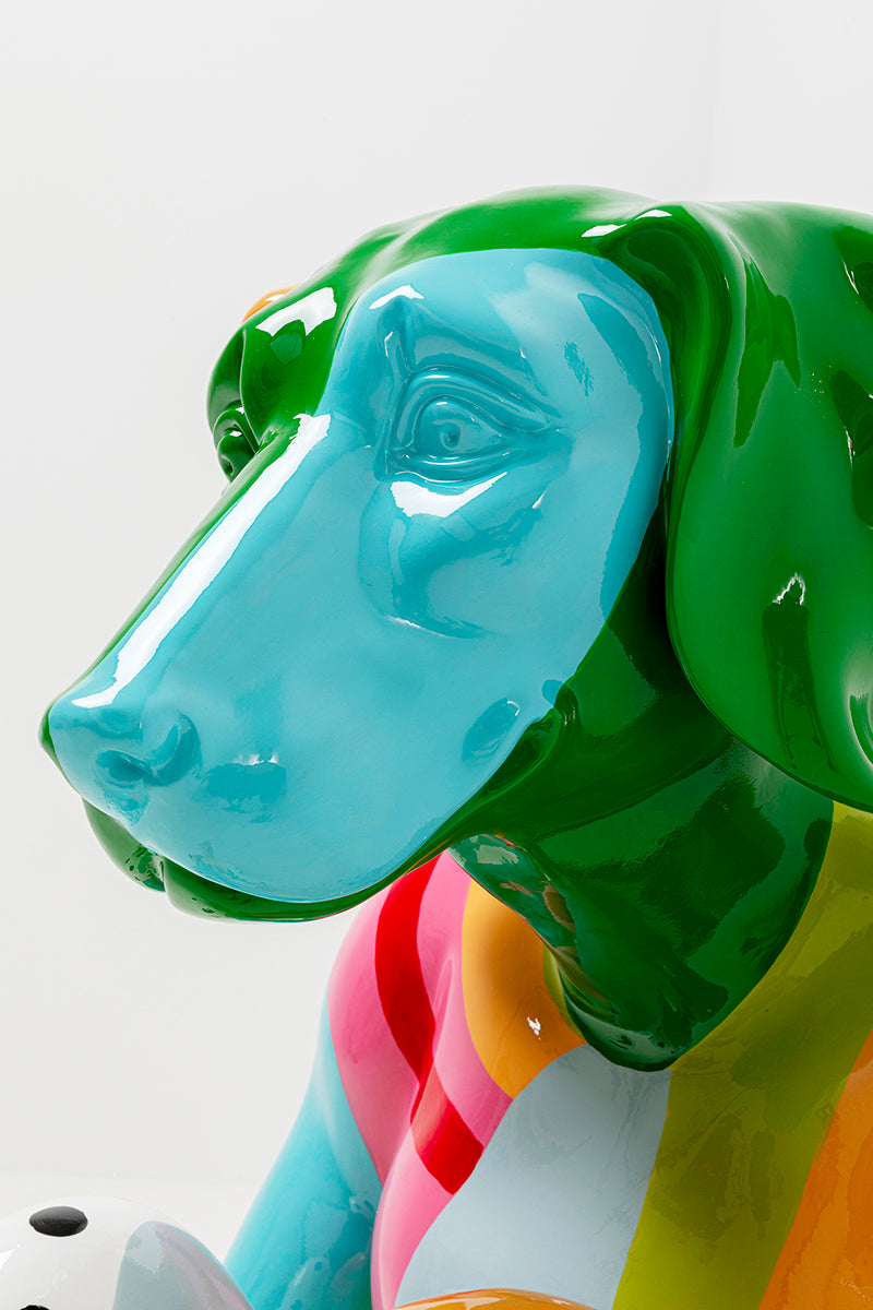 Dog Marc Multicolour Deco Figurine