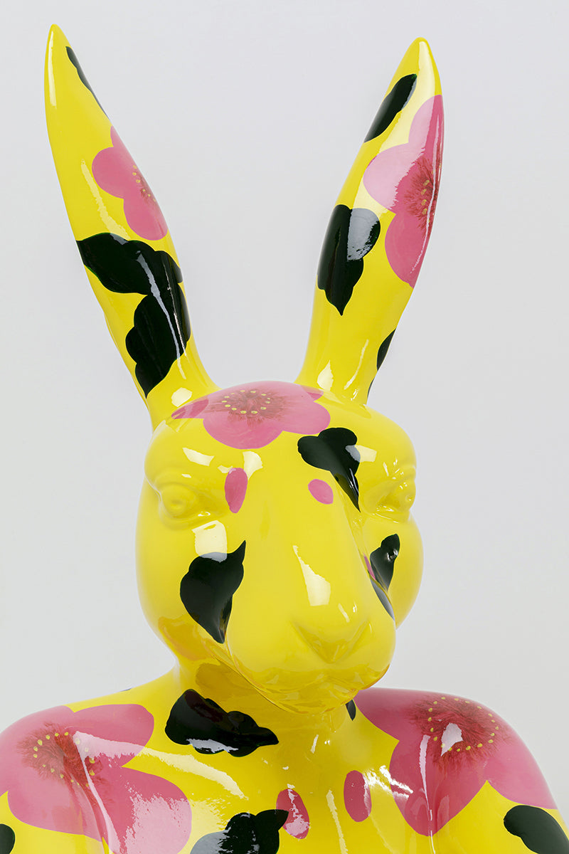 Rabbit Gillie Yellow Deco Figurine