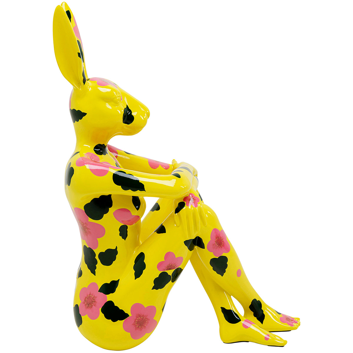 Rabbit Gillie Yellow Deco Figurine