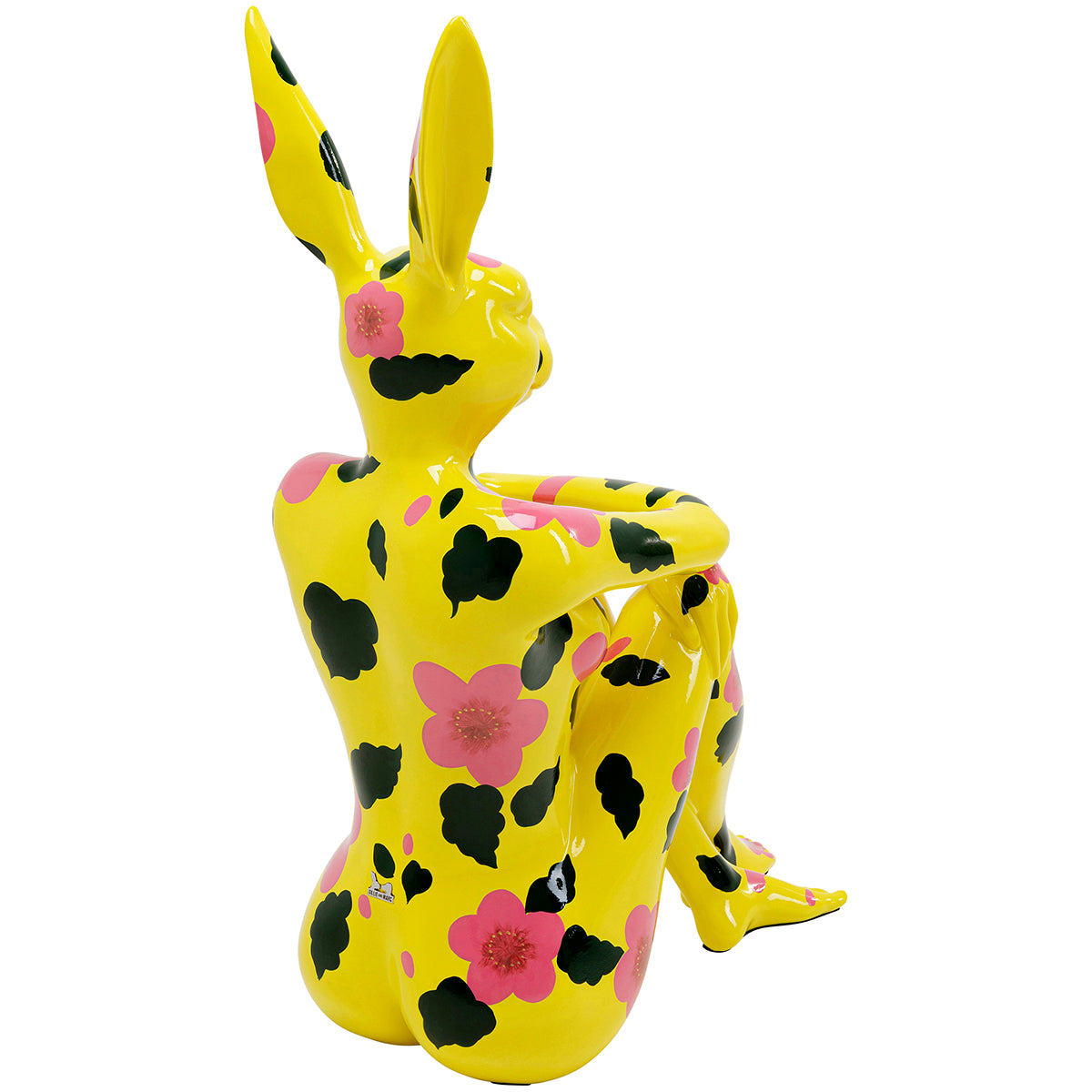 Rabbit Gillie Yellow Deco Figurine