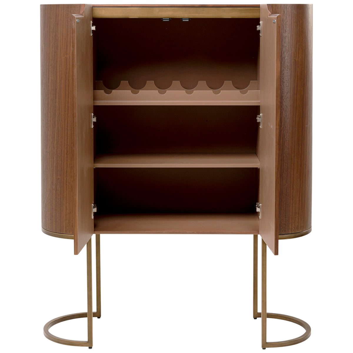 Giorgio Brown Bar Cabinet