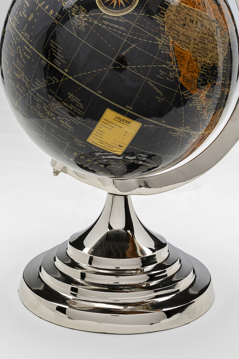 Globe Top Plane Deco Object