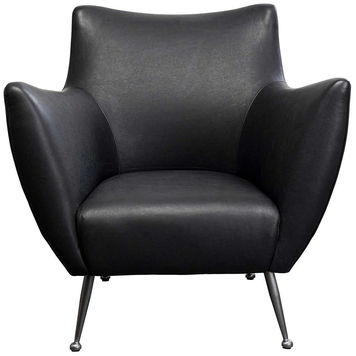 Goldfinger Smart Black Leather Armchair