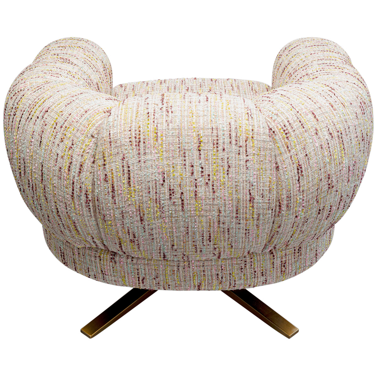 Janno Boucle Swivel Armchair