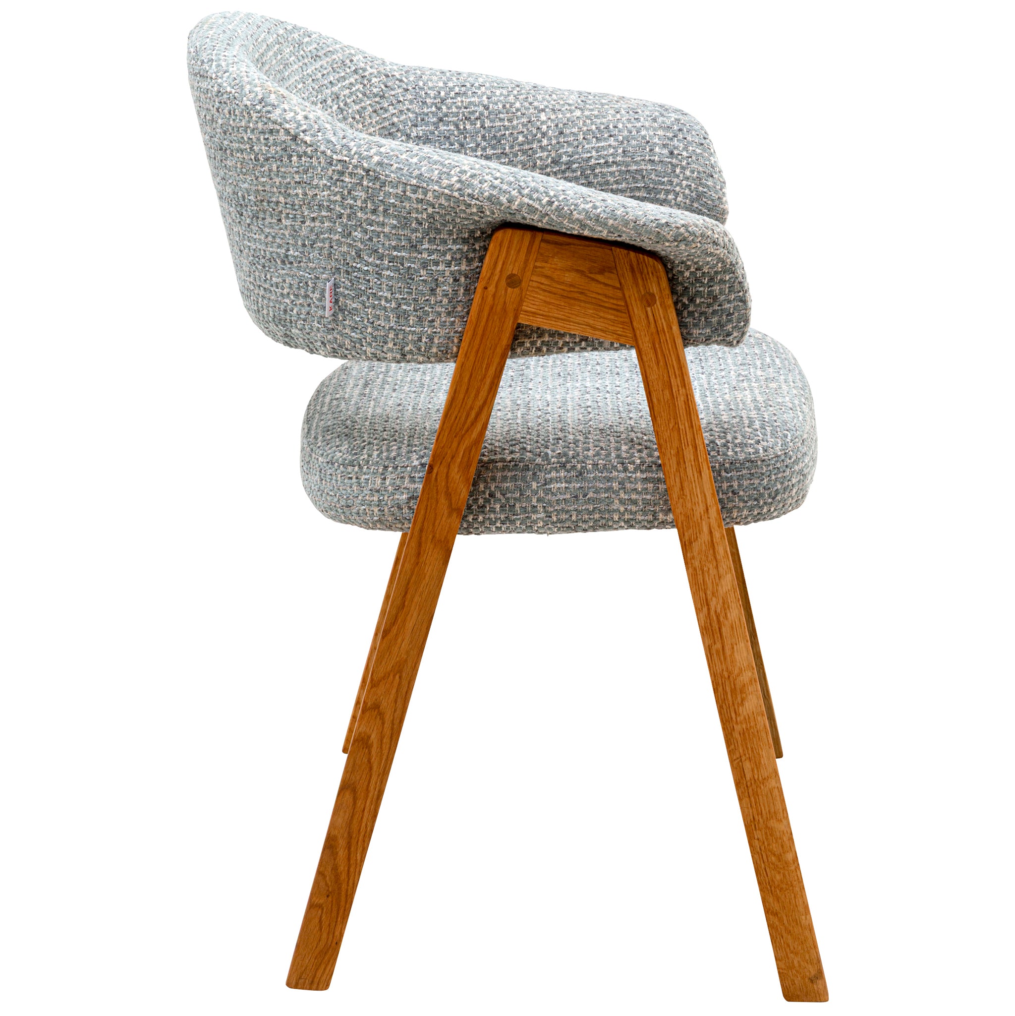 Jonte Boucle Chair with Armrest