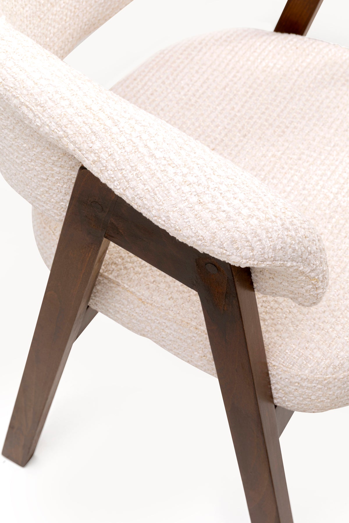 Jonte Boucle Chair with Armrest