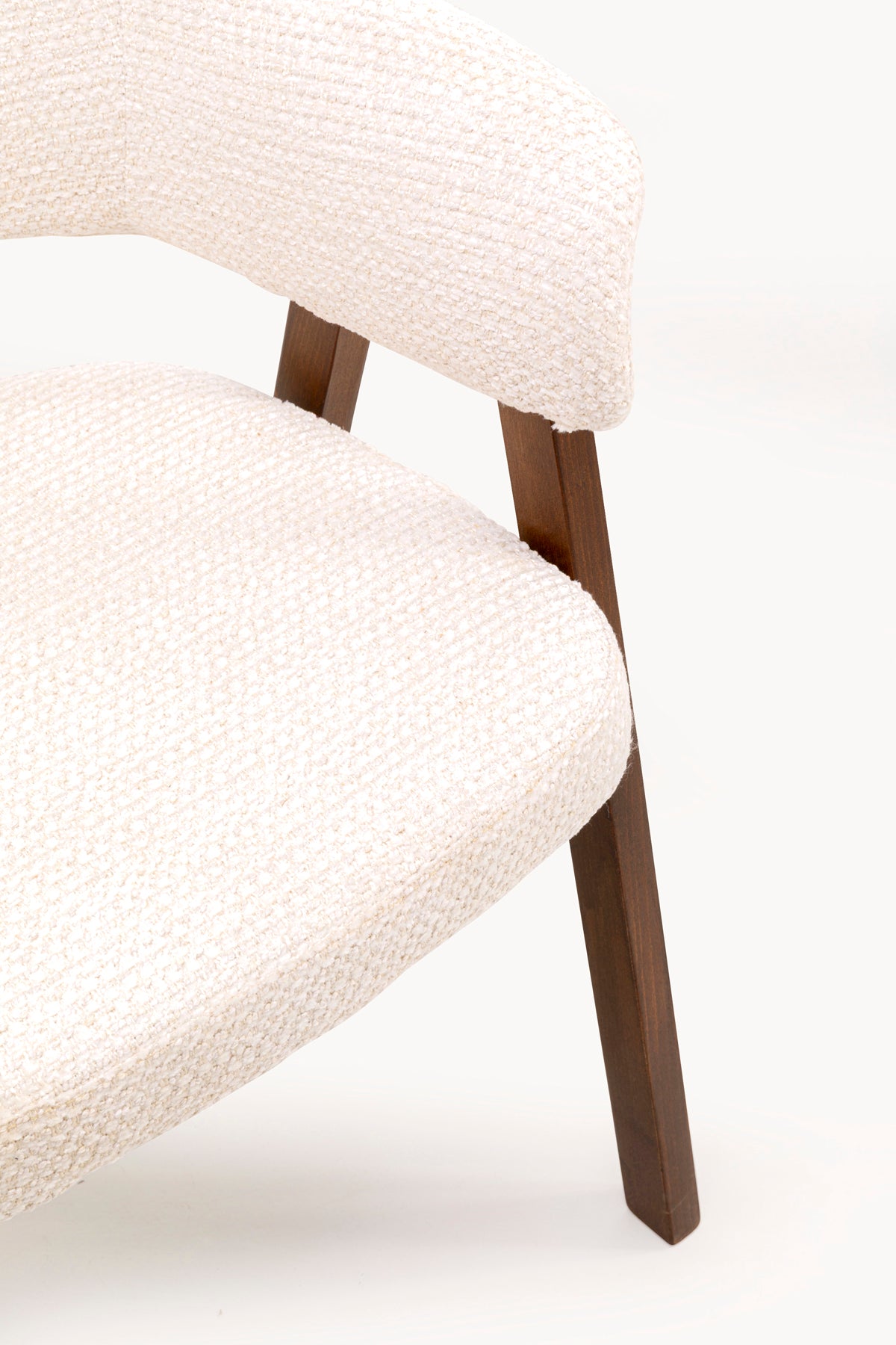 Jonte Boucle Chair with Armrest