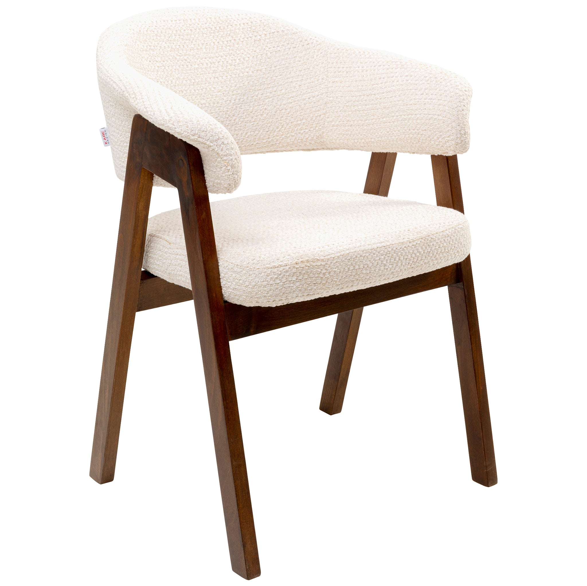 Jonte Boucle Chair with Armrest