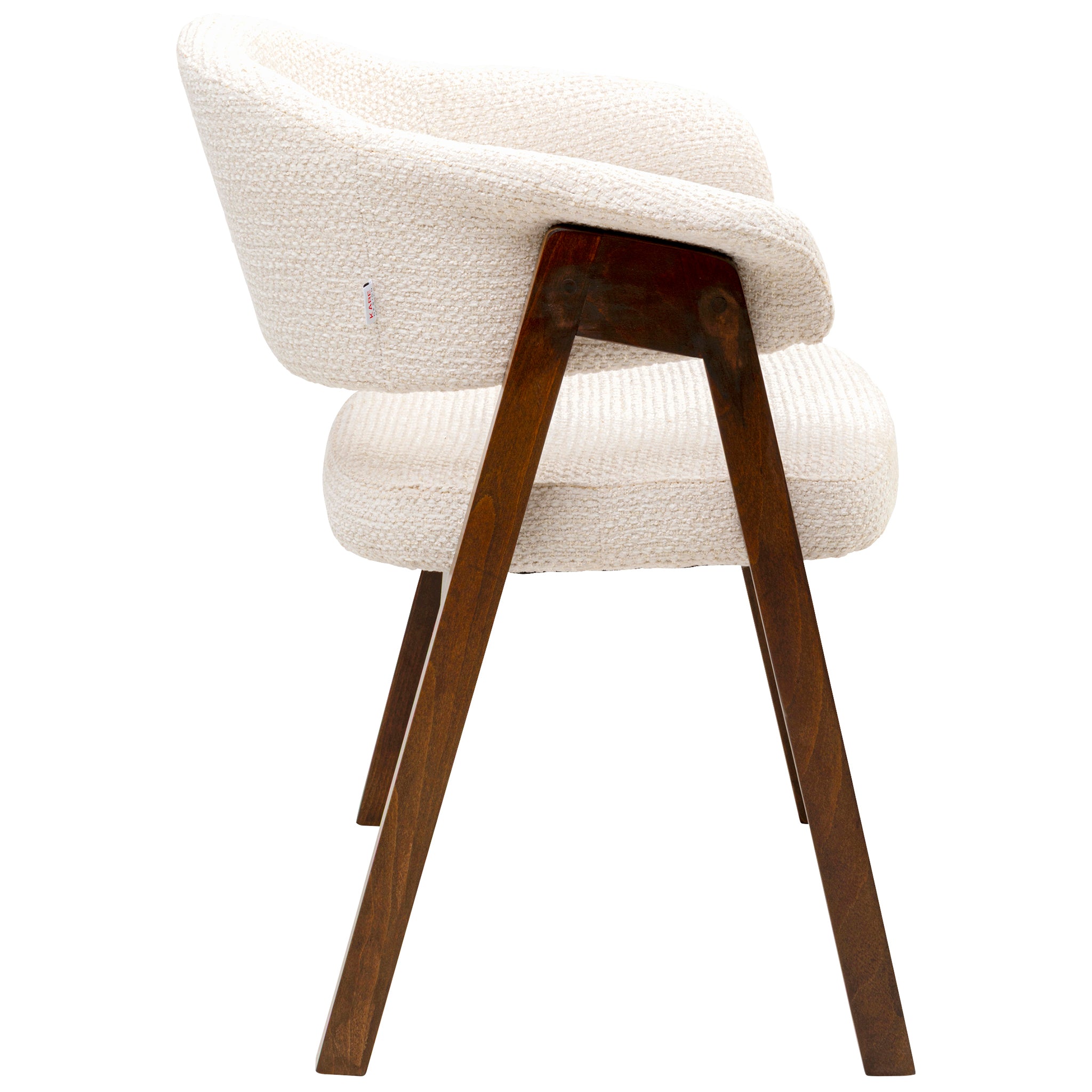 Jonte Boucle Chair with Armrest