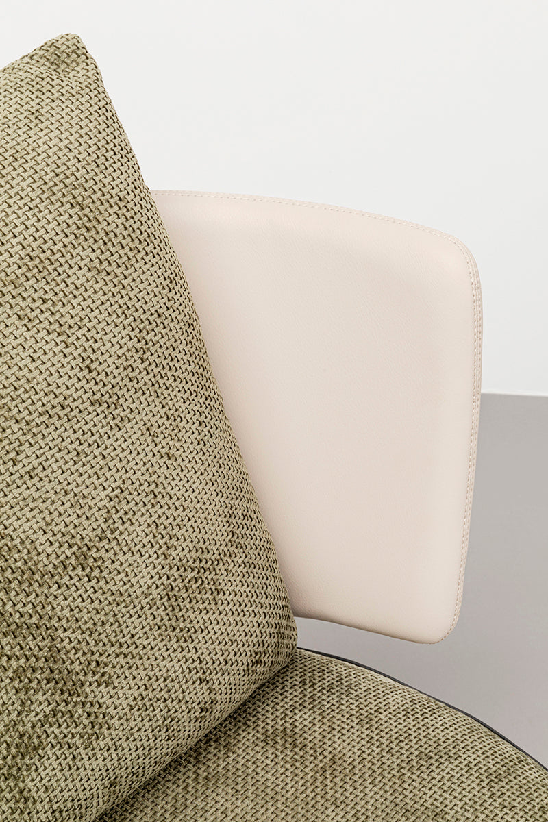 Josh Velvet Swivel Armchair